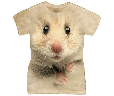 The Mountain - Hamster Face Ladies Tee