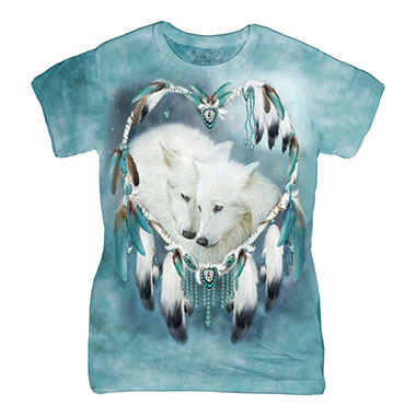 The Mountain - Wolf Heart Women's T-Shirt