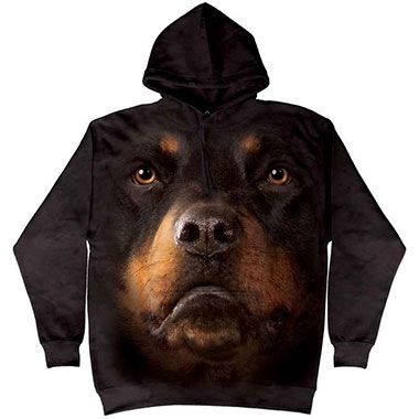 The Mountain - Rottweiler Face Hoodie