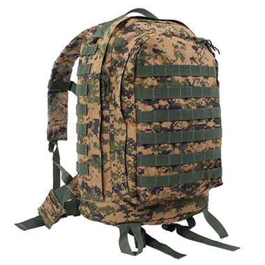 Rothco - MOLLE II 3-Day Assault Pack - Woodland Digital