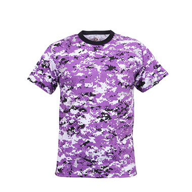 Rothco - Digital Camo T-Shirt - Digital Ultra Violet