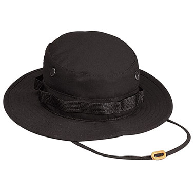 Rothco - 100% Cotton Rip-Stop Boonie Hat - Black