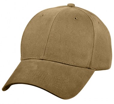 Rothco - Supreme Solid Color Low Profile Cap - Coyote Brown