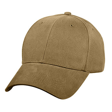 Rothco - Supreme Solid Color Low Profile Cap - Coyote Brown