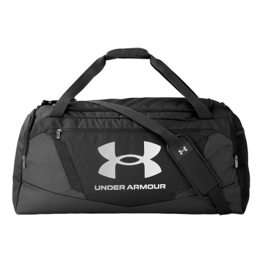 Under Armour - Undeniable 5.0  Duffel Bag Large - Black-Metallic Silver