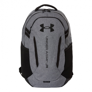 Under Armour - Hustle Backpack 6.0 - Castlerock Heather-Black