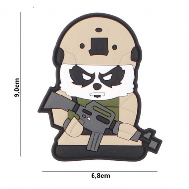101 inc - Patch 3D PVC Tactical Panda #4110