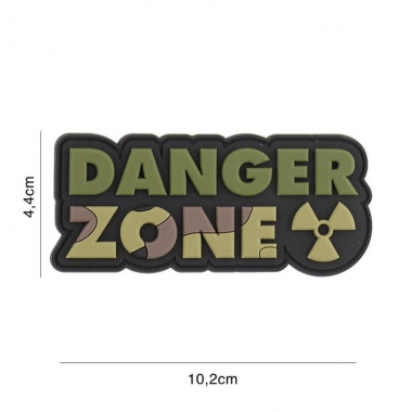 101 inc - Patch 3D PVC Danger Zone woodland #2111
