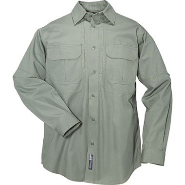 5.11 Tactical - Mens Long Sleeve Tactical Shirt - OD Green