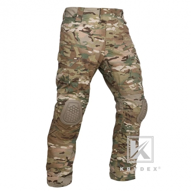Krydex - G4 Combat Pants Army Military Tactical Cargo Trousers With Knee Pads Gen4 - Multicam