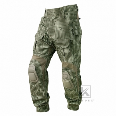 Krydex - G3 Combat Pants Army Military Tactical Cargo Trousers With Knee Pads Gen3 - Desert Night Camo