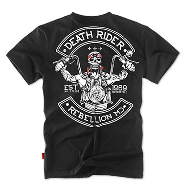 Dobermans - Death Rider T-shirt TS86 - Black