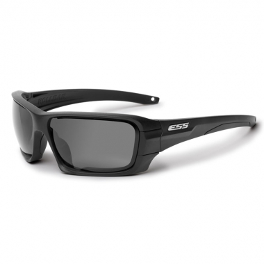 ESS - Rollbar Tactical - Frame Black Logo Silver/Lens Clear, Smoke Gray