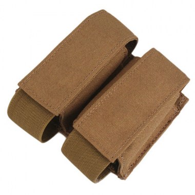 Emerson - LBT Style 40mm Double Pouch - Coyote Brown