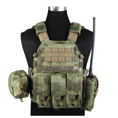 Emerson - LBT6094A style Plate Carrier w 3 pouches - Мох