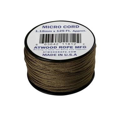 Atwood Rope MFG - Micro Cord (125ft) - Coyote
