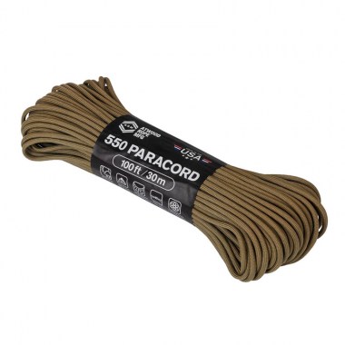 Helikon-Tex - 550 Paracord (100ft) - Coyote