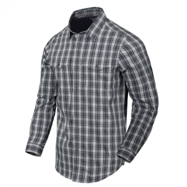 Helikon-Tex - Covert Concealed Carry Shirt - Foggy Grey Plaid