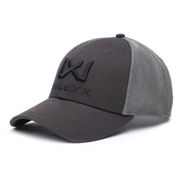 Wiley X - Trucker Cap Dark Grey Black WX/Wiley X Logo