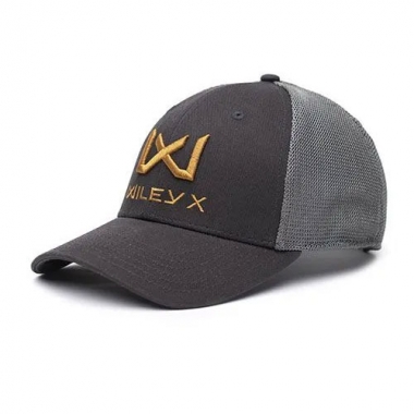 Wiley X - Trucker Cap Dark Grey Tan WX/Wiley X Logo
