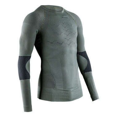 X-Bionic - X-PLORER ENERGIZER 4.0 SHIRT LG SL - Olive Green/Anthracite