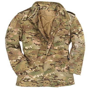Mil-Tec - US Camouflage M65 Field Jacket With Liner