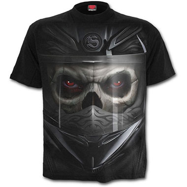 Spiral Direct - DEMON BIKER - T-Shirt Black