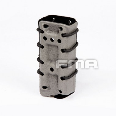 FMA - Scorpion Pistol Mag Carrier- Single Stack For 9mm With Flocking - Foliage Green