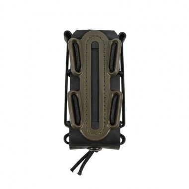 FMA - Soft Shell Scorpion Mag Carrier (For 9mm) - Olive Drab/Black