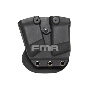 FMA - Kydex Double Magazine Carrier - Black