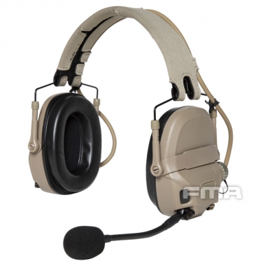 FMA - AMP Tactical Headphones - Dark Earth