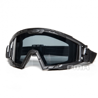 FMA - SI Ballistic goggle 2.0 BK Black Lenses - Black