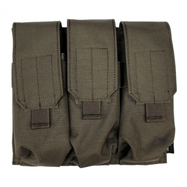 Tactical Component - Triple AK Mag Pouch - Ranger Green
