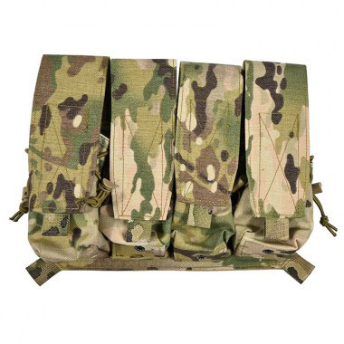 Tactical Component - Flap Ammo Pouch AK Quad - Multicam