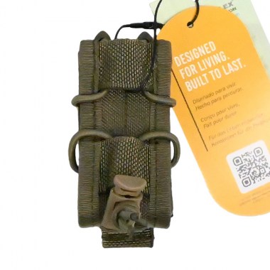 Tactical Component - Pistol Fast Mag Single Pouch with Frame - Ranger Green