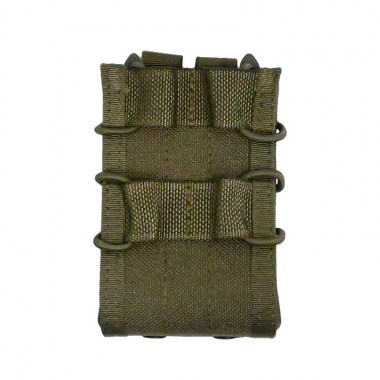 Tactical Component - Rifle Fast Mag Single Pouch with Frame - Ranger Green