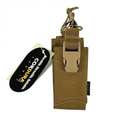 Tactical Component - Radio Pouch - Coyote Brown