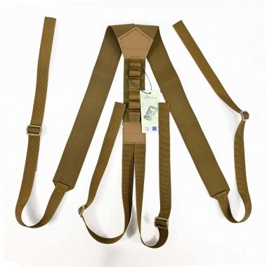 Tactical Component - Suspenders for warbelt - Coyote Brown