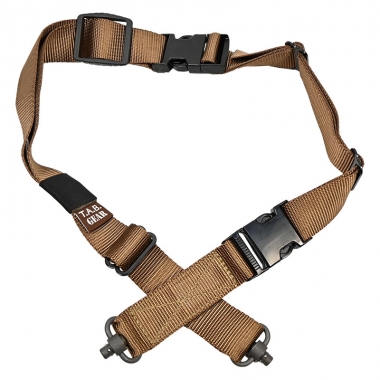 Tab Gear - CAD Rifle Sling With Fastex Buckles-QD Push Button - Coyote Brown