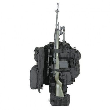 Voodoo Tactical - 15-0029 Praetorian Rifle Pack - Black