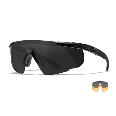 Wiley X - SABER ADVANCED Grey/Light Rust Matte Black Frame w/Bag