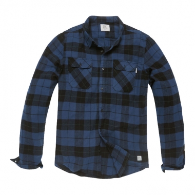 Vintage Industries - Sem Flannel Shirt - Kobalt Check