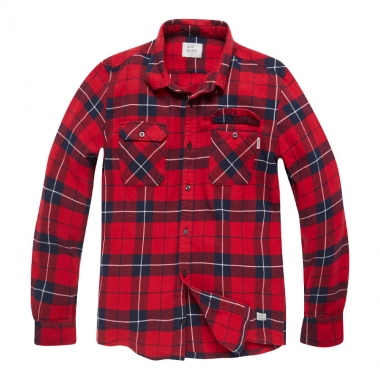 Vintage Industries - Sem Flannel Shirt - Red Check